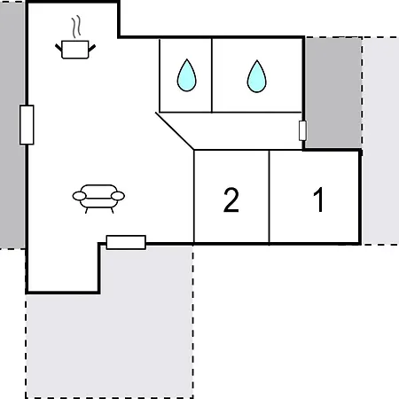 Two-bedroom In *